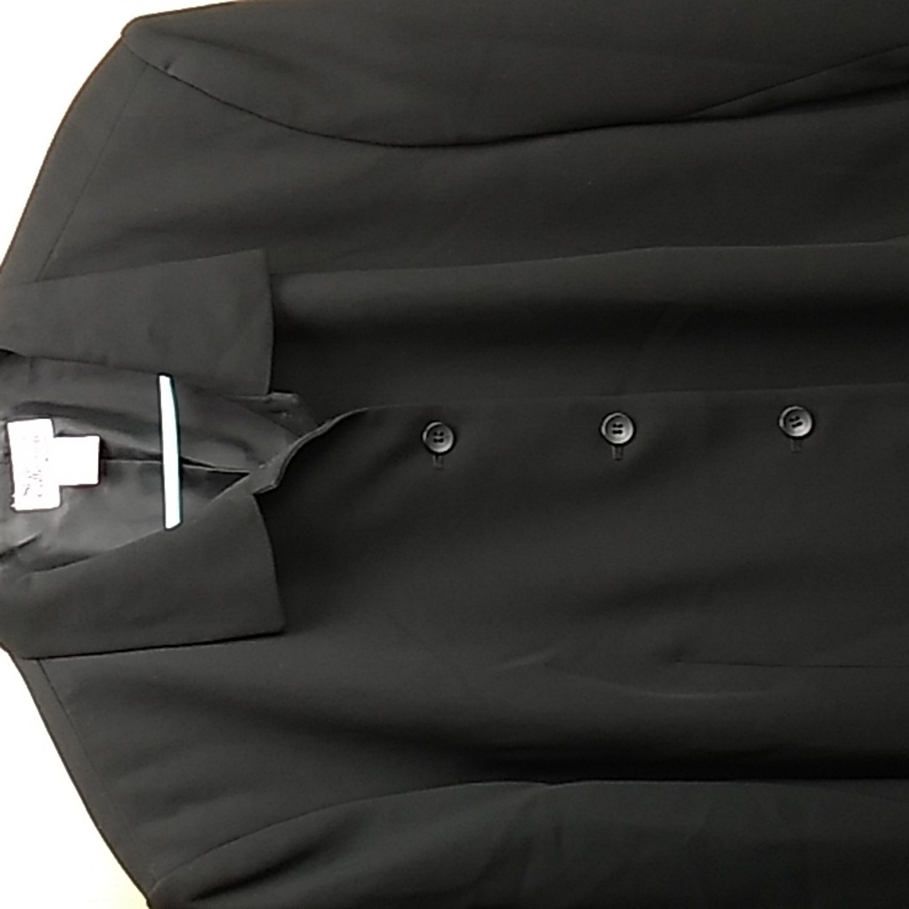 Style & Co Collection Women long suit jacket or over jacket size 22W in Black - Picture 2 of 6